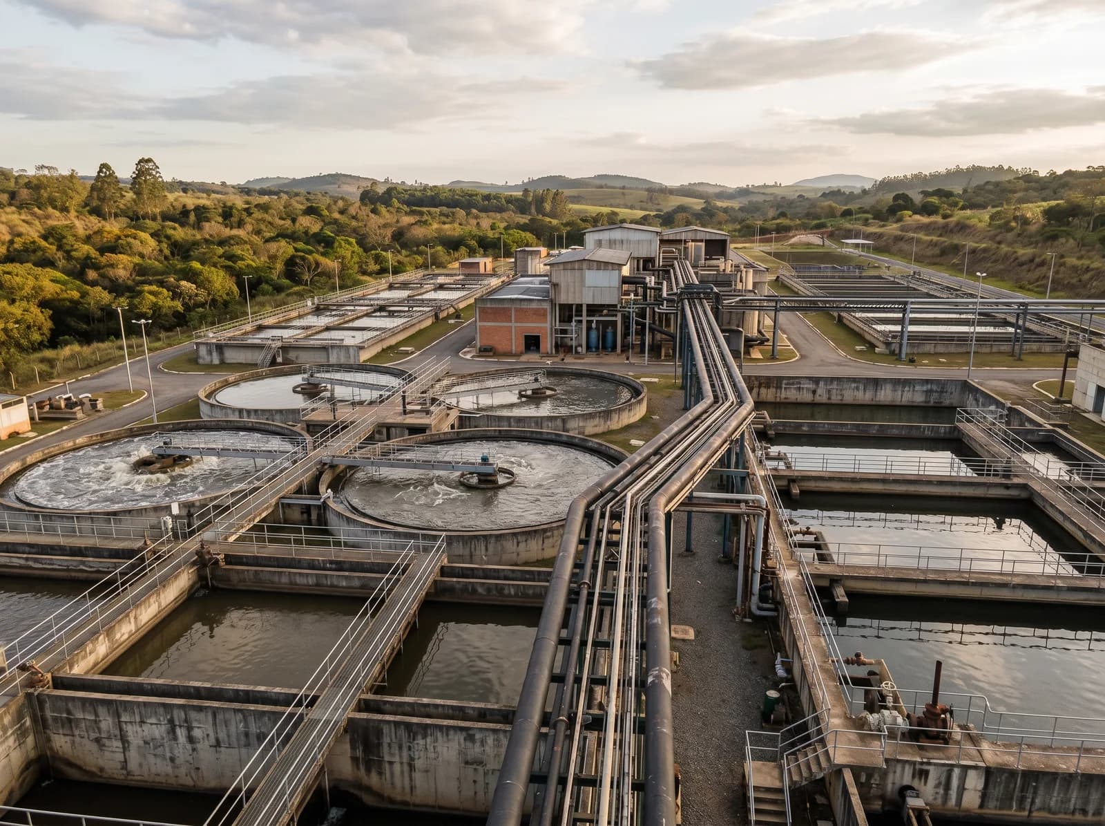 Estações de tratamento de água