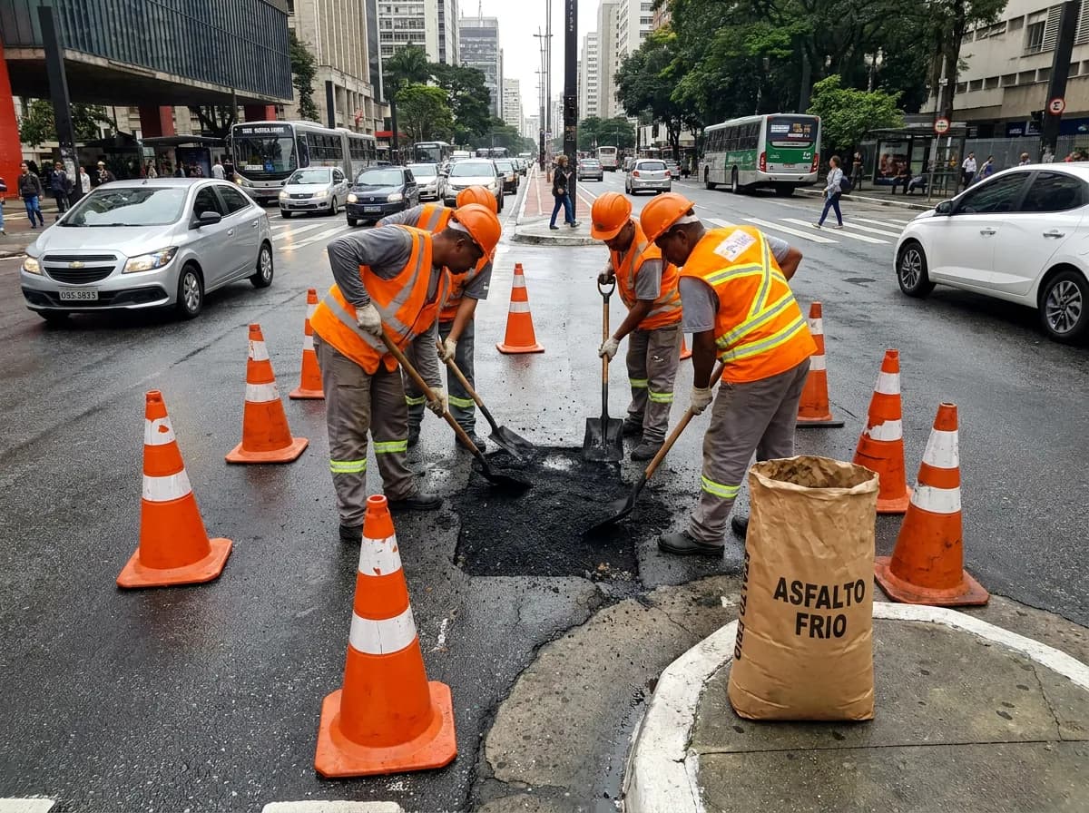 Uso por equipes de manutenção urbana e serviços emergenciais