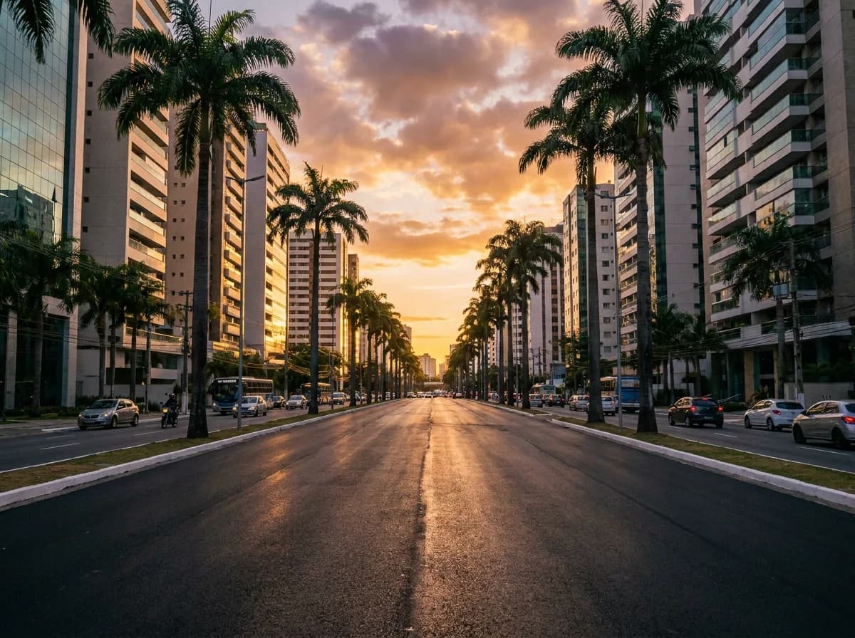 Vias urbanas e avenidas